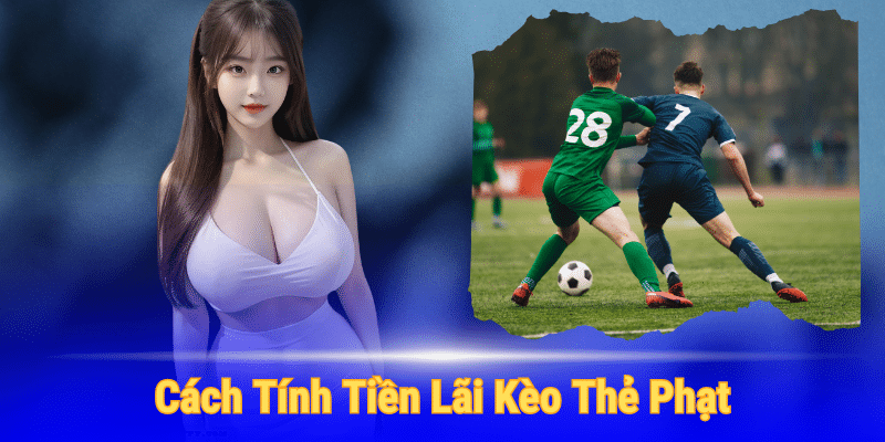 Cách tính tiền lãi khi thắng kèo thẻ phạt